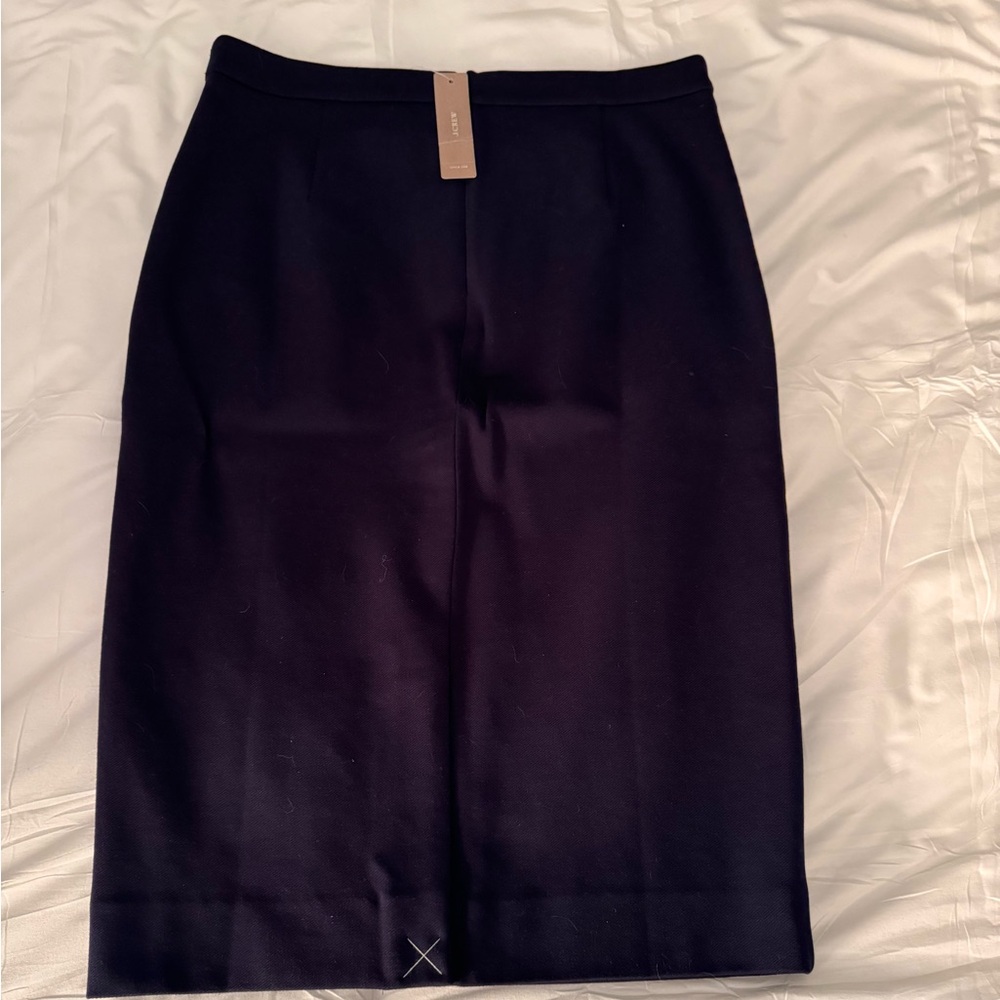 Tall Brand new navy blue J.Crew pencil skirt